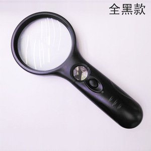 New Plastic Handheld Illuminated Magnifying Glasses <strong>Magnifier</strong> with LED <strong>Light</strong> 3X 45X High Magnification for <strong>Reading</strong> - Product Image 4