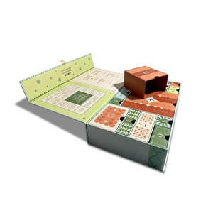 <span class=keywords><strong>Calendrier</strong></span> <span class=keywords><strong>de</strong></span> <span class=keywords><strong>l</strong></span>'<span class=keywords><strong>Avent</strong></span> Écologique Haut <span class=keywords><strong>de</strong></span> Gamme avec Tiroirs, Boîte à Compartiments Multiples, Emballage Cadeau Vert Personnalisé pour Chocolats, Jouets et Petits Objets - Product Image 3