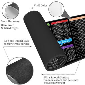 Office Power Point Excel Word <span class=keywords><strong>Outlook</strong></span> Command Prompt Teclas <span class=keywords><strong>de</strong></span> acceso directo protector <span class=keywords><strong>de</strong></span> <span class=keywords><strong>escritorio</strong></span> alfombrilla Atajos Teclado para juegos Alfombrilla <span class=keywords><strong>de</strong></span> ratón - Product Image 6