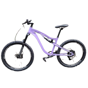 Vélo tout-terrain unisexe 26/27,5/29 pouces avec freins à disque hydrauliques, double suspension avant, 11 vitesses, cadre en alliage d'aluminium et absorption des chocs - Product Image 2