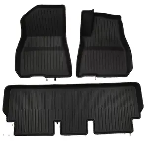 2024 Luxury New product All Weather Trunk Dedicated right rudder Floor Car Foot Mat Set For model3 highland Tesla Model 3 Mats