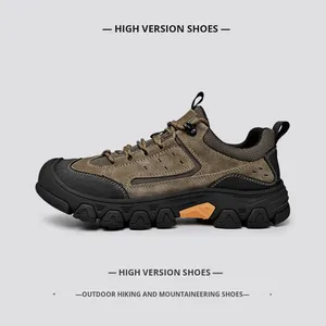 Cao Phiên Bản Chuyên Nghiệp Đi Bộ Đường Dài Giày Người Đàn Ông Ngoài Trời Thể Thao Lưới Trên Tất Cả Các Địa Chỉ Chống-Trượt Leo Núi - Product Image 3