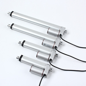 Manufacturer <strong>Customized</strong> 12v/<strong>24v</strong> 100-1500N Electric Lifting Rod <strong>DC</strong> Electric Push Rod Linear <strong>Actuator</strong> With Flat Mounting Base