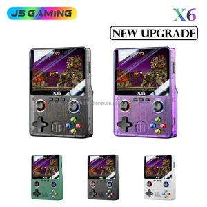 Konsol Game Genggam JSgaming X6 Layar 3.5 Inci Baterai 32GB Permainan Portabel Klasik <span class=keywords><strong>Retro</strong></span> untuk Hadiah Natal Anak - Product Image 1