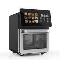 Freidora sin aceite al por mayor de 1350W y 10L con 12 programas de un toque, sin BPA, protección contra sobrecalentamiento, lista para enviar desde fábrica
