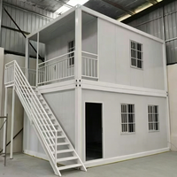 Maisons conteneurs pliables, maisons économiques préfabriquées en kit, 10 pieds, 20 pieds, 40 pieds, maisons modulaires de luxe préfabriquées