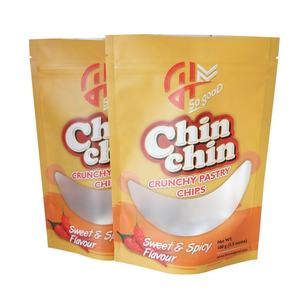 أكياس تعبئة مخصصة شفافة قائمة بذاتها بسحاب لرقائق الموز والوجبات الخفيفة، تغليف بسحاب للوجبات الخفيفة ورقائق البطاطس - Product Image 1