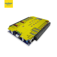 Panneau de contrôle d'accès de porte intelligent à grande capacité Flash Réseau Wiegand TCP/IP Rifd pour porte coulissante automatique