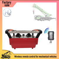 Télécommande sans fil pour grues de camions, engins de construction, grues mobiles, 433 MHz, portée 500 m, étanche IP68, métal