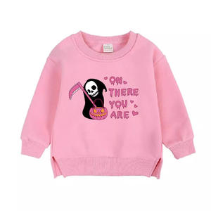 Vêtements d'<span class=keywords><strong>Halloween</strong></span> pour tout-petits 2025, <span class=keywords><strong>sweat</strong></span>-shirt pour bébé garçon et fille, pull, citrouille, fantômes, <span class=keywords><strong>sweat</strong></span>-shirt en polaire pour enfants, bébé, <span class=keywords><strong>Halloween</strong></span> - Product Image 3
