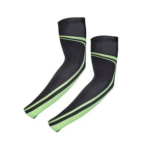 Manchons de bras unisexes en nylon et spandex, anti-UV et rafraîchissants, pour le sport, le cyclisme, la gym, la course à pied et les activités de plein air - Product Image 4