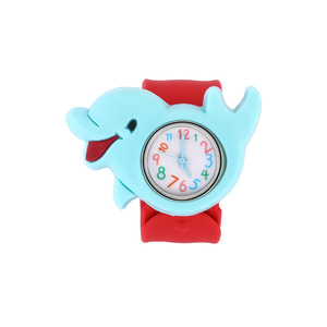 Pas Cher en gros promotionnel Belle Haut Garçons Filles Mode Animal Silicone Claque Claque enfants dessin animé <span class=keywords><strong>montre</strong></span> - Product Image 2