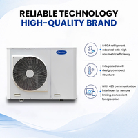 Unité de condensation refroidie par air R410A à conversion de fréquence DC complète pour système de refroidissement de chambre froide