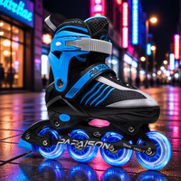 Patins à roulettes en aluminium réglables électriques pour hommes et femmes, sports de plein air, chaussures de patinage professionnelles, roues de patins à roulettes