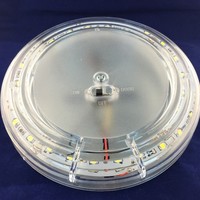 Nouvelle lampe de plafond LED pour voiture, éclairage intérieur 12V 12W, lampe de lecture universelle ronde pour voiture GT-683