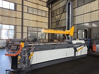 Machine à rouler les tôles d'acier CNC automatique à 4 rouleaux, fabriquée en Chine