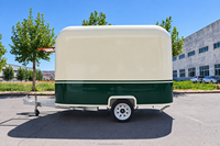 Nouveau camion de café mobile, remorque à hot-dogs, équipement de cuisine, remorque alimentaire pour collations, glaces et restauration rapide