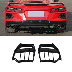 Protector de Parachoques Trasero para Chevrolet Corvette C8 2020-2025, Difusor, Spoiler, Accesorios para Carrocería - Product Image 1