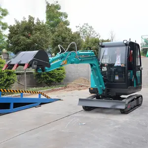 China neuer Epa-Bagger 3,5 Tonnen Kubota Motor Raupenbagger Landwirtschaft gebrauchtes Minibagger 1 Tonne Minibaggermaschine zu verkaufen