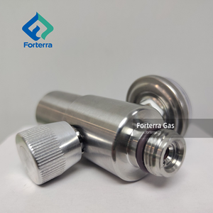 Thép không gỉ tiêu chuẩn liên tục điều chỉnh lưu lượng C10 van điều chỉnh áp suất khí cho Xi lanh khí nhôm - Product Image 4