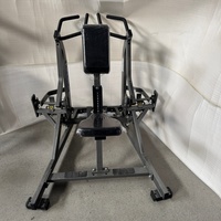 Máquina de Gimnasio de Alta Calidad con Carga de Discos para Ejercicios de Remo Sentado y Elevación Lateral