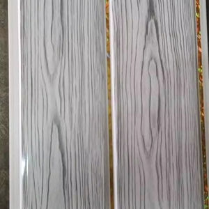 <span class=keywords><strong>Plafon</strong></span> Stretch Techo PVC Panel de pared con líneas doradas UPVC Panel de techo Mármol PVC Panel - Product Image 3