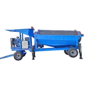 rotary trommel screen sand washer