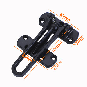 Loquet de porte antivol moyen en alliage de zinc Yongdexing – Serrure de sécurité durable pour hôtels, maisons d'hôtes et chambres - Product Image 3