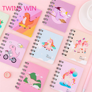 卸売個人防水漫画カラフル紙スパイラルノートカスタムロゴノートブック文房具用品学校用1926 - Product Image 1