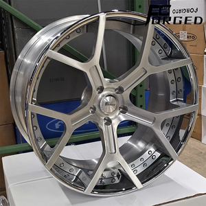 Jantes forgées Deep Dish 2 3 pièces avec lèvre polie pour Ferrari F40 F50 <span class=keywords><strong>288</strong></span> <span class=keywords><strong>GTO</strong></span> Enzo F8 Tributo, 16 17 18 pouces, jante en alliage classique - Product Image 3