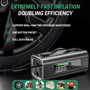 Máy khởi động bình ắc quy di động đa năng 6 trong 1, tích hợp bơm lốp, máy nén khí, sạc dự phòng, đèn LED siêu sáng, model 2025 - Product Image 5