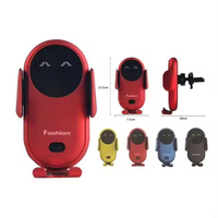 Support de chargeur de voiture sans fil intelligent S11 à induction infrarouge automatique pour téléphone portable