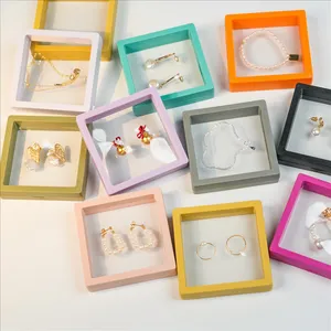 Wholesale Jewelry display Boxes Exquisite Packaging Jewelry Show Boxes Earrings Ring Necklace Bracelet Case Jewelry Boxes