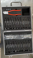 Kit de Herramientas de Cerrajería Inteligente 2 en 1 (Sin Llave) y Herramienta de Apertura de Cerraduras, Juego Asiático