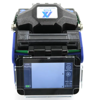 ELOIK ALK-88A Fusionadora de Fibra Óptica, Empalme Rápido en 7s, Calentamiento en 9s, Mini Fusionadora para Fibra Óptica
