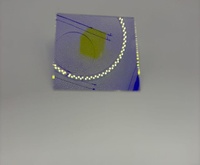 Visible 560nm Narrow Bandpass Optical Filter with K9 Material 90% Transmittance PVD Coating for Medical Analyzers