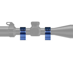 Anneaux de montage pour lunette BANGBANG - Anneaux de montage pour lunette à tube de 30 mm, fixation à triple vis, hauteur de 1,4 pouce (bleu) - Product Image 5