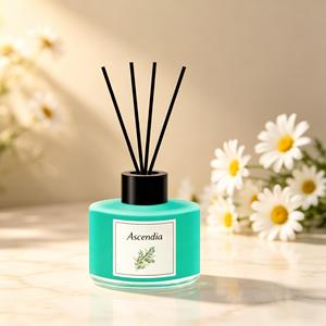 Wholesale Custom Logo Reed Luxury Home Fragrance Aromatherapy Oil <strong>Diffuser</strong> <strong>with</strong> Rattan <strong>Sticks</strong> for Hotel Spa Gift OEM Packaging - Product Image 2