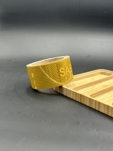 SASO 2913 Reflective Tape for Saudi Arabic Truck Safety Compliance PET No Residual <strong>Yellow</strong> Reflector <strong>Sticker</strong> - Product Image 3