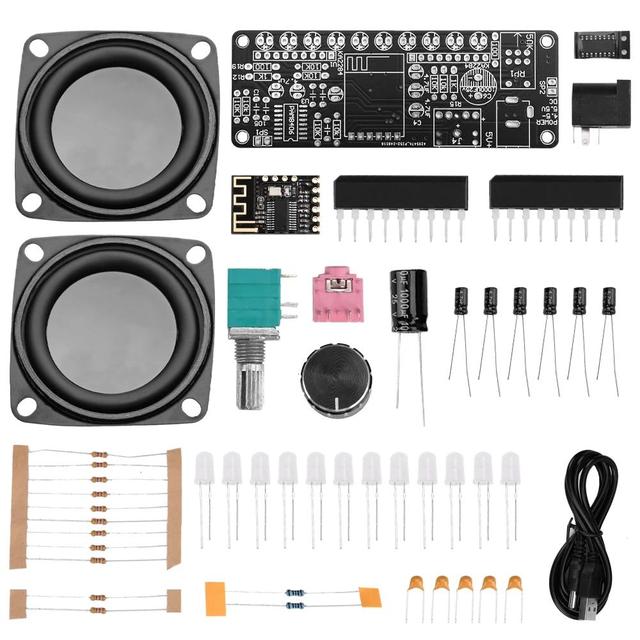 BT Speaker Kit DIY Soldering Project DC5V 5W Pam8406 Dual Channel Speaker Amplifier Board Module or Leaning Soldering