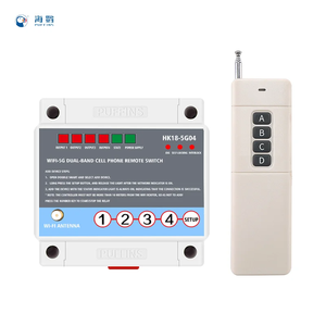 Không dây điều khiển từ xa chuyển đổi AC220V 5gwifi thông minh phổ điều khiển bốn chiều hẹn giờ kiểm soát tối đa <span class=keywords><strong>10A</strong></span> hiện tại - Product Image 1