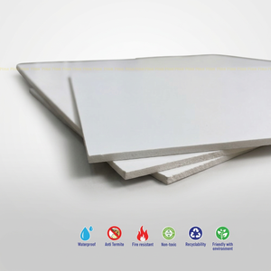 Panneau en mousse PVC WPC blanc, épaisseur 3 mm, densité 0,6 g/cm3, Celuka Pima Vietnam, durable, revêtement de cuisine, meubles de salle de bain - Product Image 1