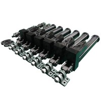 Plataforma de Movimiento de 6 Grados de Libertad AC220V con Servomotor para Simulador de Conducción de Coches y Juegos de PC, Plataforma de Simulación de Carreras
