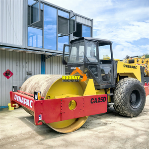 <b>Used</b> Dynapac CA25 CA25D CA251 Double Drum Vibratory <b>Roller</b> DEUTZ Engine 2018 Model <b>Road</b> Construction Machinery - Product Image 1