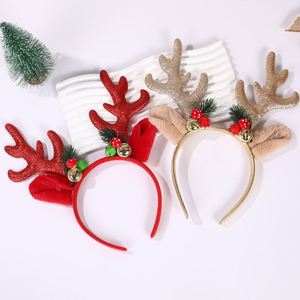 Adornos Navideños, Campanas, Plumas, Plástico, Pequeñas Astas de Reno, Diademas, Decoraciones para Fiestas - Product Image 4