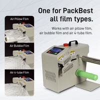 Nouvelle conception de dispositif de gonflage de film pour coussin d'air gonflable, machine à bulles d'air en papier sans courroies