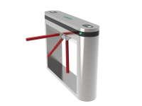 Portillon tournant automatique avec lecteur RFID, NFC et code QR pour parcs d'attractions et attractions touristiques