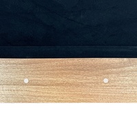 Table de billard moderne personnalisable Spower SZX-B013 7ft/8ft en MDF avec plateau en ardoise, écologique et durable, accessoires de retour de balles, garantie 1 an