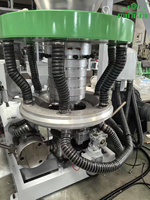 Machine à film plastique multicouche, machine à fabriquer des films en polyéthylène HDPE, machine à film soufflé par co-extrusion ABA à trois couches