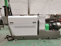 Machine de recyclage de déchets plastiques à double extrudeur SJ160 pp Pe, ligne d'extrusion de granulateur plastique